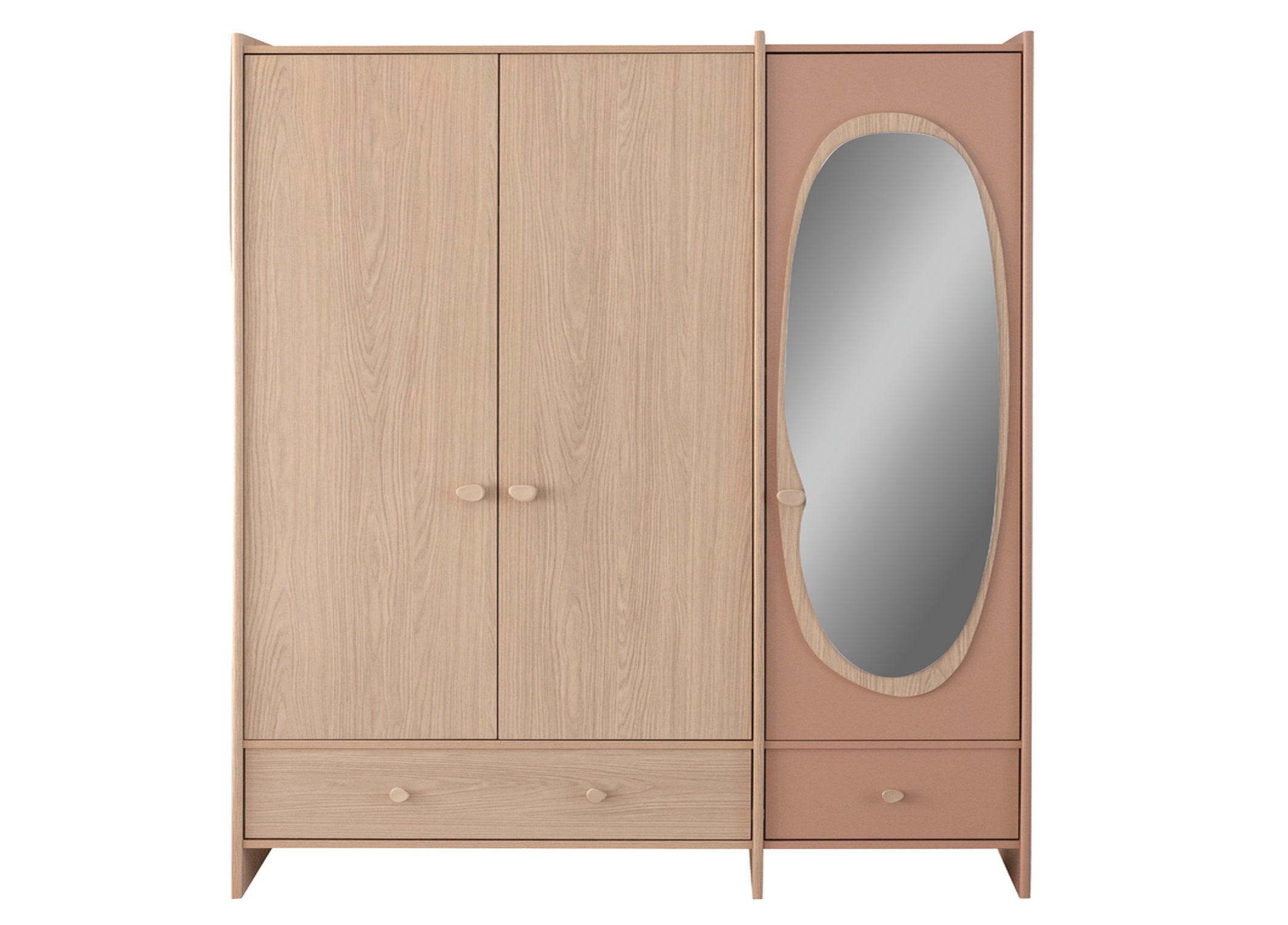 Osaka 3 Kapaklı Dolap