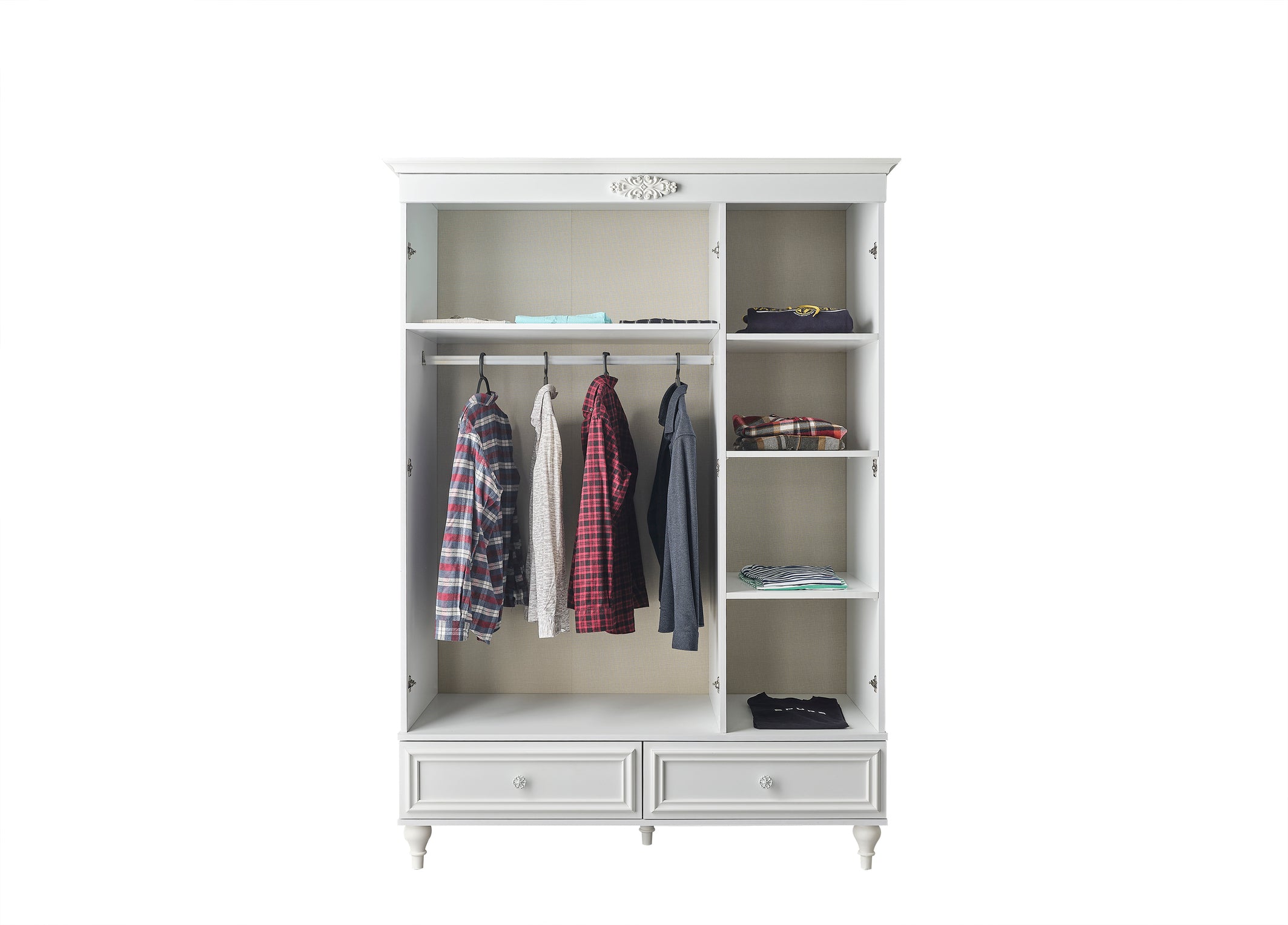 İskenderiye 3 Kapaklı Dolap